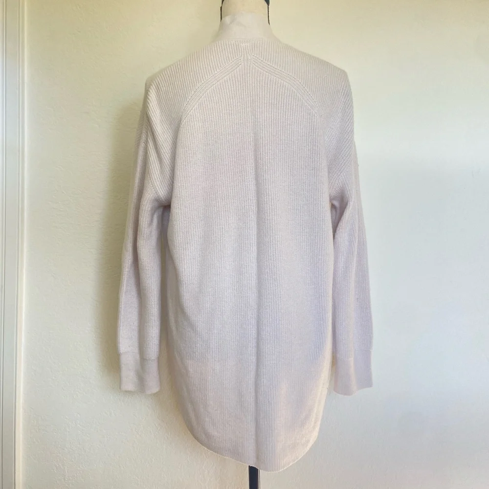 Lululemon Merino Wool-Blend Ribbed Long Wrap Sweater
White Opal Size 2 - Picture 6 of 7